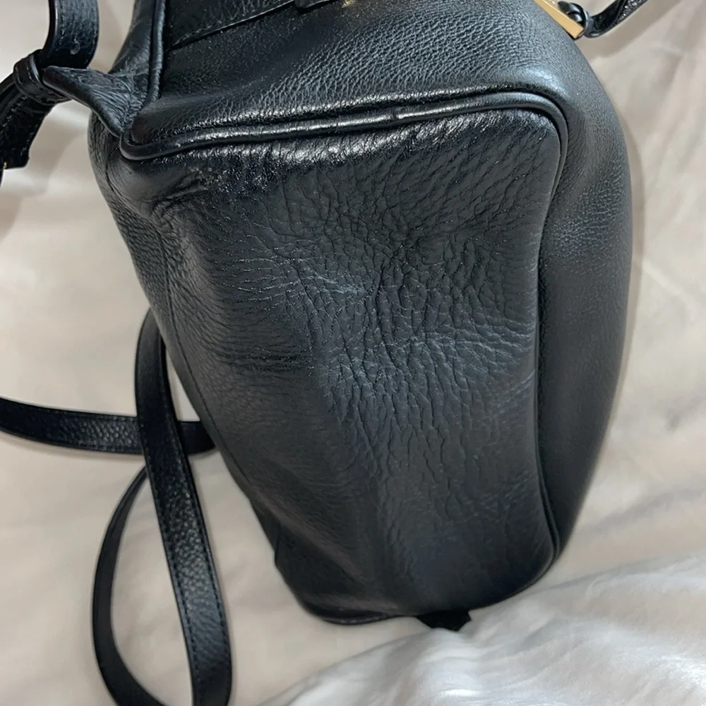 Michael Kors Rhea Medium Pebbled Leather Backpack - Picture 5 of 10